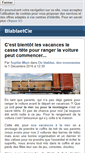 Mobile Screenshot of blabla-et-cie.blogy.fr