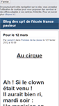 Mobile Screenshot of francepasteurcp1.blogy.fr