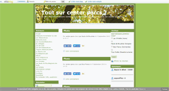 Desktop Screenshot of center-parcs.blogy.fr