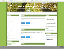 Tablet Screenshot of center-parcs.blogy.fr