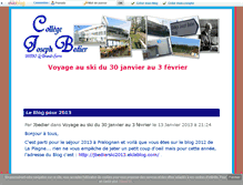 Tablet Screenshot of jbedier.blogy.fr