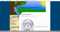 Desktop Screenshot of coucours-dessins.blogy.fr