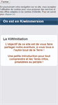 Mobile Screenshot of onestenkiwimmersion.blogy.fr