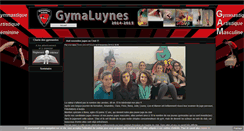 Desktop Screenshot of gymaluynes.blogy.fr